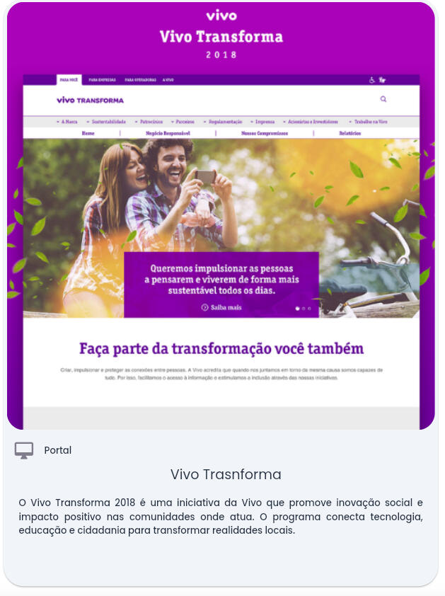 Vivo transforma